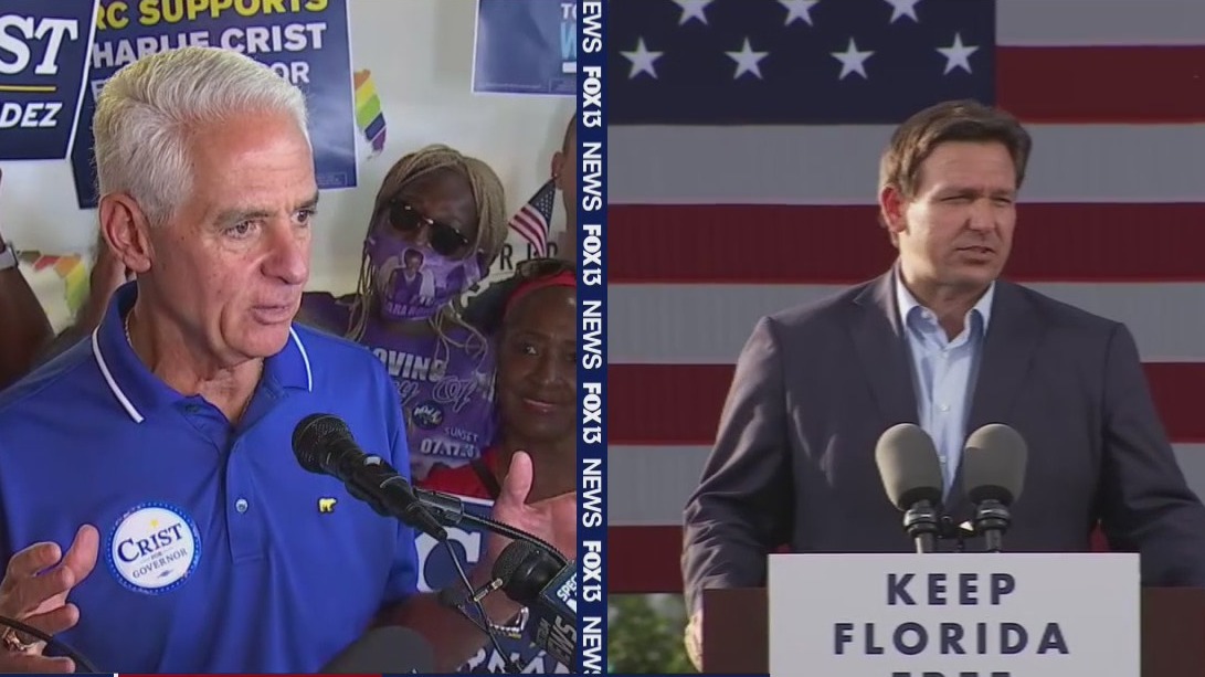 Gov. DeSantis campaigns in Pasco County